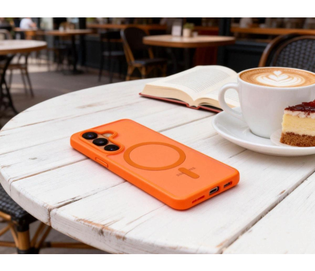 Tech-Protect Magmat Magsafe Galaxy S26 Matte Orange - 1500267 - zdjęcie 5
